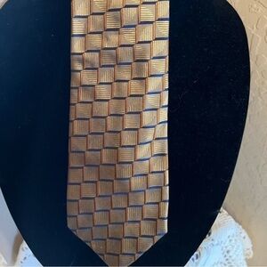 Kolte Silk Tie MADE IN ITALY!  Silk Gold Mens Clothing Accessories